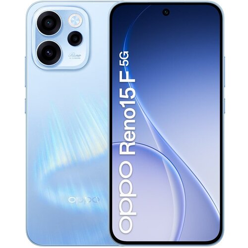 Oppo Pametni telefon Reno15 F 5G 8GB/256GB Aurora Blue, (5000521062) Cene