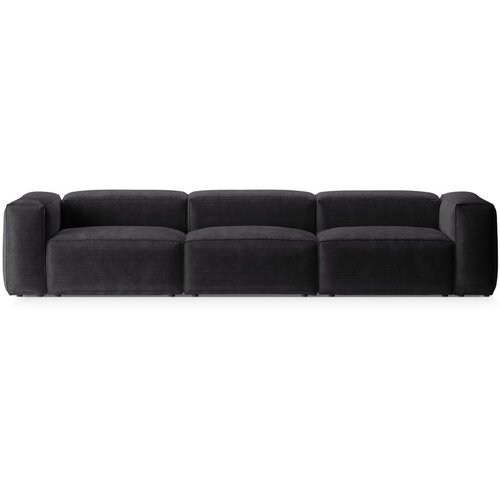 Cosmopolitan Design Tamno siva sofa od samta 364 cm Bergano – Cene