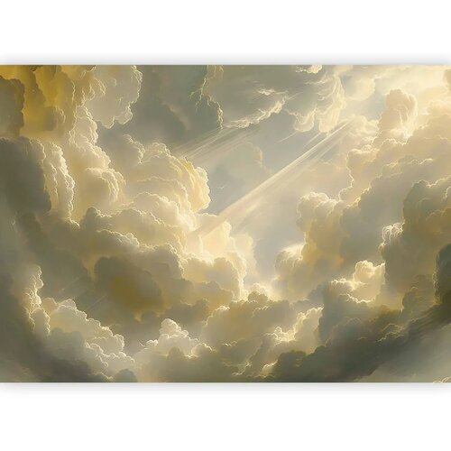  Foto tapeta - Enchanting Play of Colors Against a Backdrop of Clouds 400x280 Slike