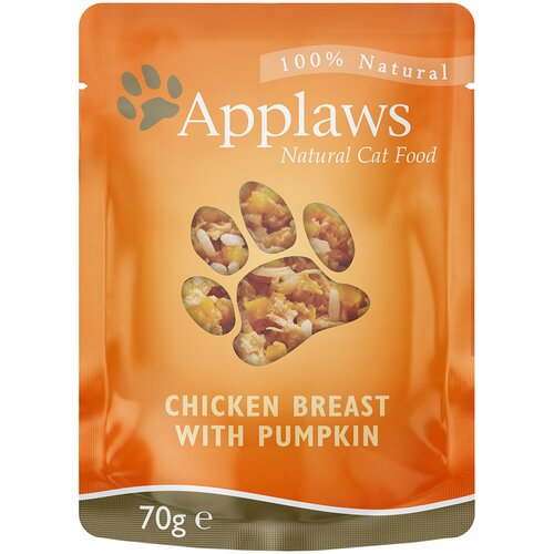 Applaws Mega pakiranje vrečke 12 x 70 g - Piščanec & buča Cene
