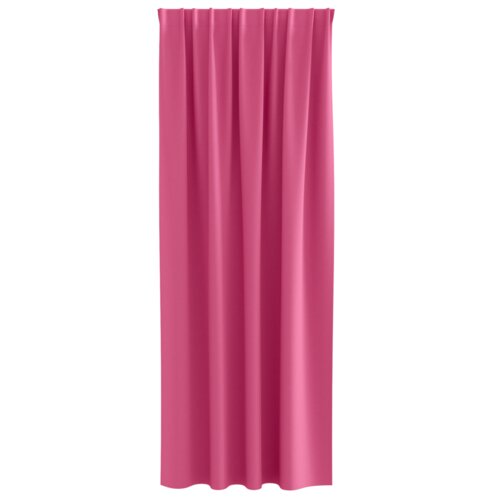 vidaXL Zavjese sa zavjesama 2 pcs Svijetla roza 245 x 140 cm Poliester Cijene