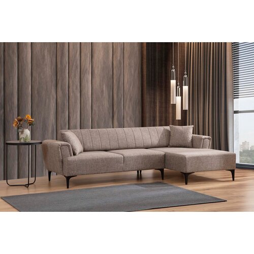 Atelier Del Sofa Kutna sofa Hamlet 95x77x270cm Svijetlosmeđa Cene