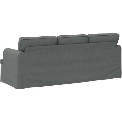 SOFA Tamno siva 142 x 80 x 85 cm Metal Slike