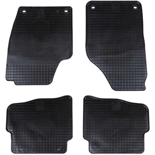  Auto tepih 4 pcs Crna prikladno za VW POLO 2001-2009 NS Guma Cene