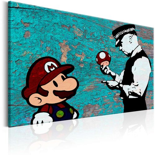  Slika - Banksy on Wood 90x60 Slike