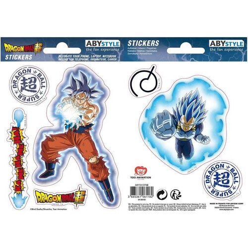 Abystyle Nalepnice - Dragon Ball Super - Goku & Vegeta Cene
