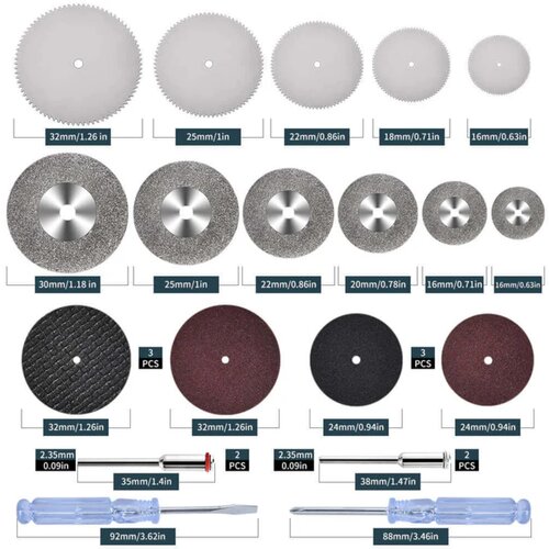 Hanboost Cutting Disc Set za rotary alat Slike