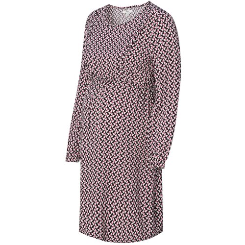 Esprit Maternity Obleka roza / črna / off-bela Slike