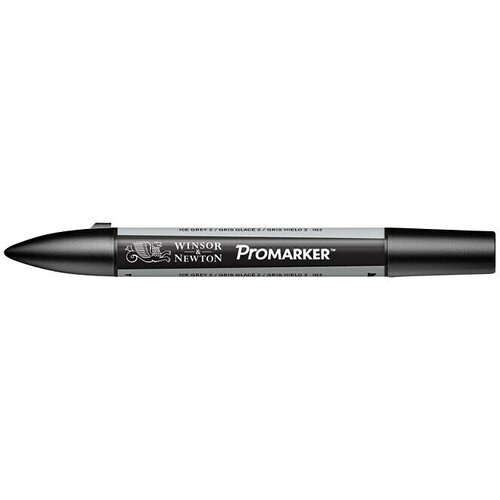 WINSOR &amp;amp; NEWTON Marker kist Promarker (Ice Grey 2, 2 vrha) Slike