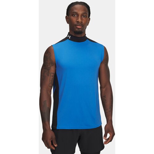 Under Armour Men&amp;#039;s UA HG Wordmark SL-BLU Tank Top - Men&amp;#039;s Slike
