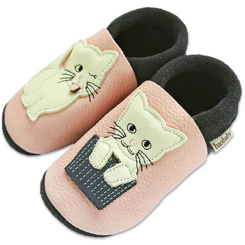 Baobaby Mekane dječje cipelice, Klasične , Cat&amp;#039;s Kiss pink Slike