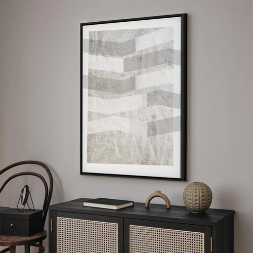  Slika - Chiaroscuro (1 Part) Vertical 40x60 U crnom drvenom okviru Slike