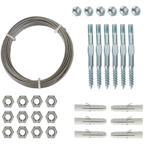 Nature 419738 Wire Trellis Set for Climbing Plants 6040760 Slike