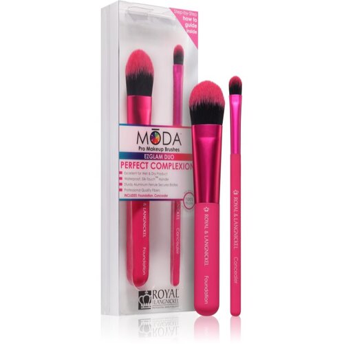 Royal and Langnickel MŌDA EZGLAM DUO Perfect Complexion set čopičev Slike