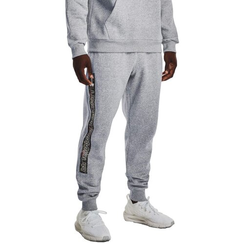 Under Armour UA Rival Flc Graphic Hlače Siva Cene