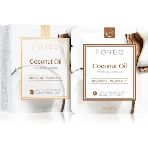 Foreo UFO™ Coconut Oil globinsko hranilna maska 6 x 6 g Cene