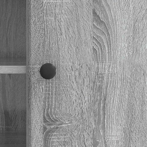  ormar 102 x 34,5 x 50 cm Siva sonoma Konstruirano drvo Slike