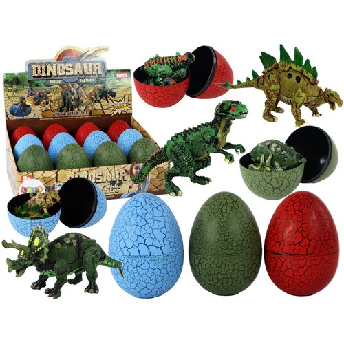 Dinosaur Figurine Egg 3 Colors 9cm Cene
