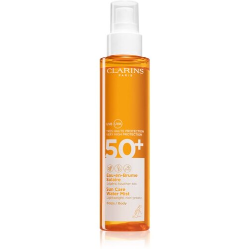 Clarins Sun Care Water Mist prozirna magla za sunčanje SPF 50+ 150 ml Cijene