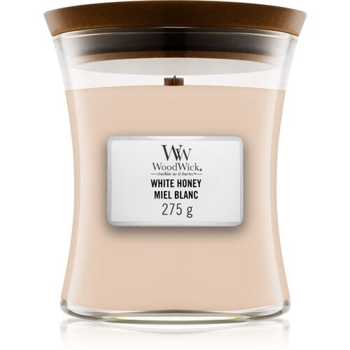 WoodWick SVEČA V KOZARCU CLASSIC MEDIUM WHITE HONEY Cene
