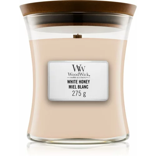 WoodWick white Honey mirisna svijeća 85 g