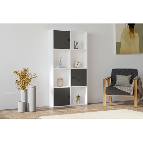 Woody Fashion Hanah Home Polica za knjige Ena 835PUQ3672 Slike