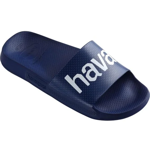 Havaianas SLIDE CLASSIC LOGO MANIA Unisex natikače, tamno plava, veličina 41/42