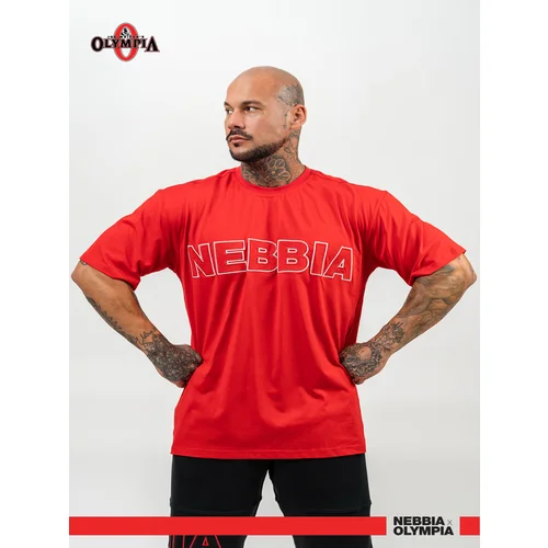 NEBBIA Legacy Majica Rdeča