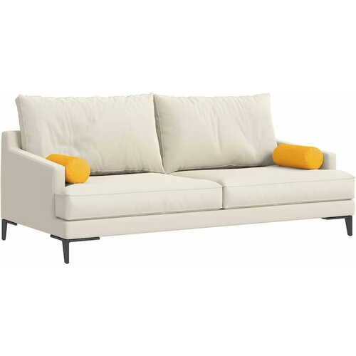  Valjkasti jastučići 2 pcs Svijetlo žuta &amp;Oslash; 15 x 40 cm Slike
