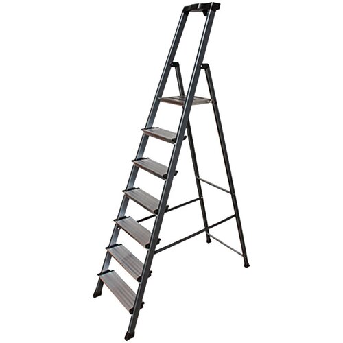 Krause Monto Stojeće ljestve s gazi&scaron;tem (Aluminij, 7 stepenica, Radna visina: 3,5 m) Cijene