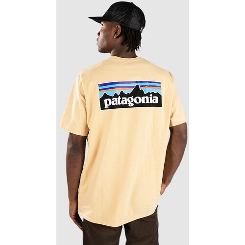 Patagonia P-6 Logo Responsibili T-shirt beeswax tan Cene