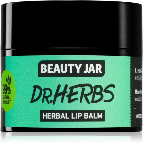 Beauty Jar Dr. Herbs balzam za ustnice z hranilnim učinkom 15 ml