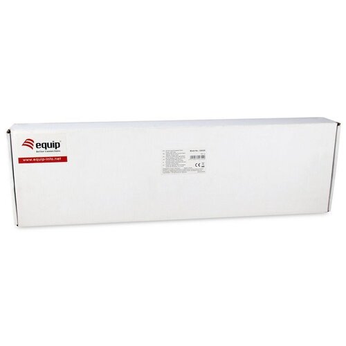 Equip 24-Port Cat.6 Shielded Patch Panel, Light Grey Cijene
