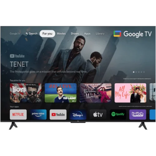 Tcl 65”P635 4K Google TV;HDR 10; HDMI 2.1 – Game MasterDolbi Audio; Google Assistant;