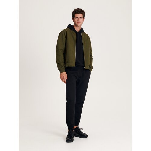 Reserved bomber jakna - zelena Cene