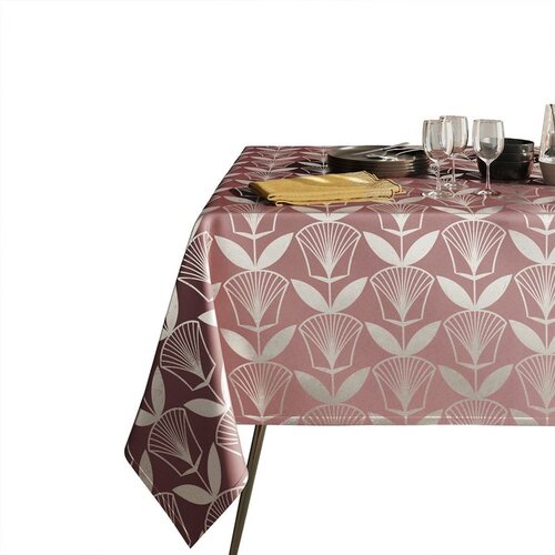 AmeliaHome Stolnjak Floris 140x300 cm, roza Cijene