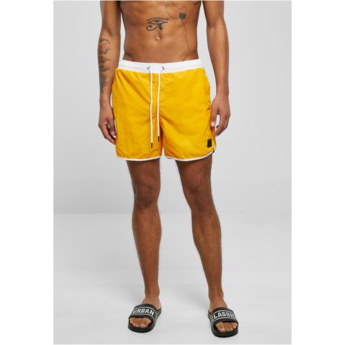 Urban Classics Plus Size Retro swimsuit white/magicmango Slike