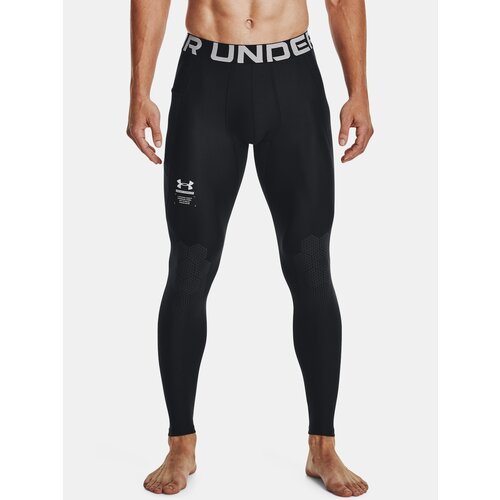 Under Armour Leggings UA HG ARMOURPRINT Lgs-BLK - Mens Slike