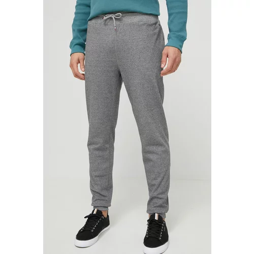 Tommy Hilfiger Homewear pamučne hlače boja: siva, melanž