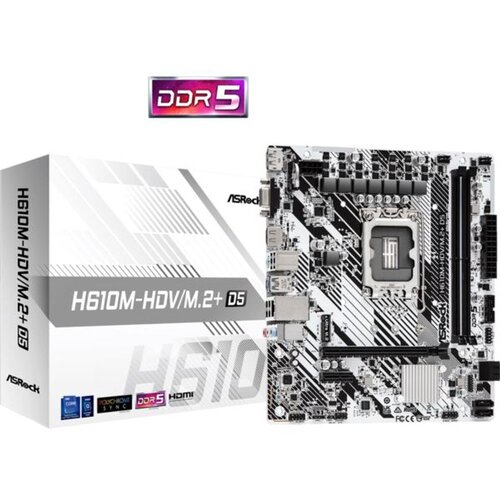 AsRock Matična ploča H610M-HDV, Intel LGA1700 Cijene