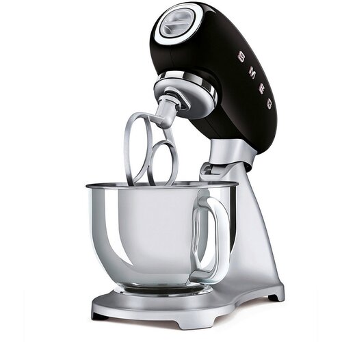 Smeg SMF02BLEU Küchenmaschine 50's Retro Style, Schwarz Cene