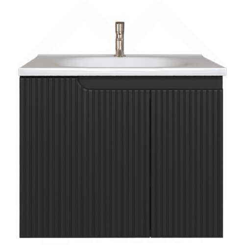 Piramida Euridika 75 H/V lavabo sa ormarićem PINO/BLACK Cene