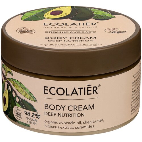 ECOLATIER krem za telo, organski avocado, 250ml Slike