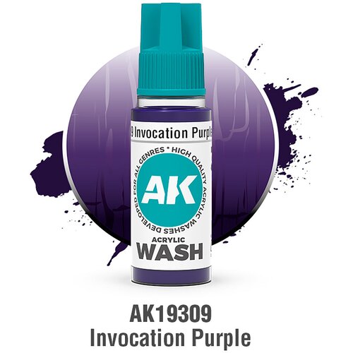 AK Interactive Invocation Purple Wash 18ml - Master Acrylic Wash AK19309 Cene