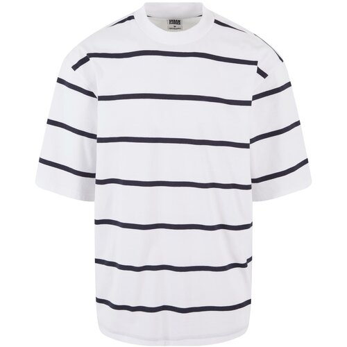 UC Men Men's Oversized Sleeve Modern Stripe T-Shirt - Striped Cene