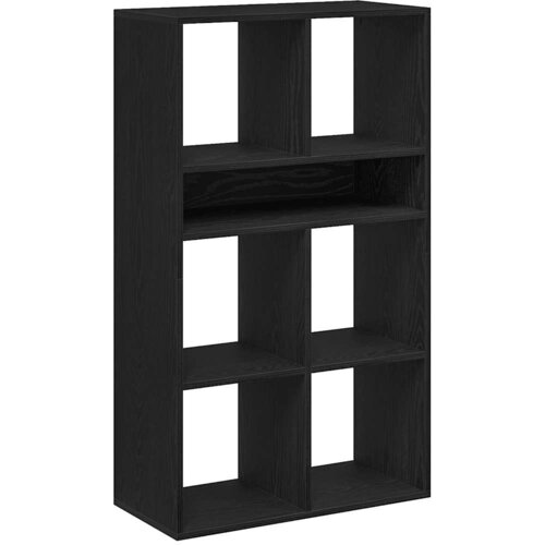Maison Chic Knjižna omara - Knjižni regal črna 66x31x112 cm inženirski les, (21723542) Slike