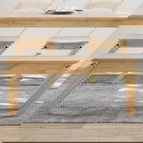 vidaXL Blagovaonska klupa Panama 105 x 30 x 45 cm od masivne borovine Cijene