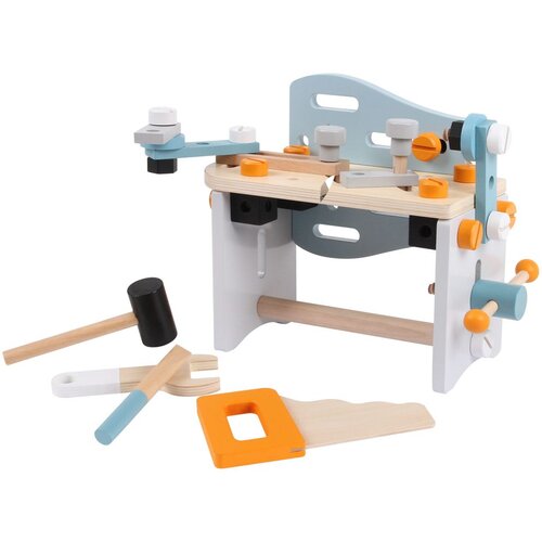 ECO TOYS Set dječjeg drvenog alata 52 elemenata Slike