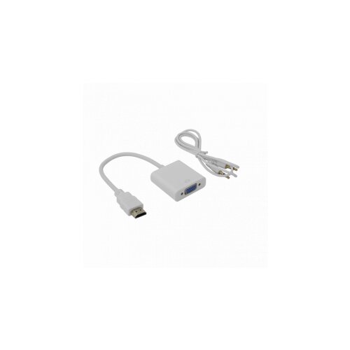 S Box Adapter HDMI M - VGA Ž HD15 Aktivni na kablu 15cm AD.HDMI-VGA+A Slike