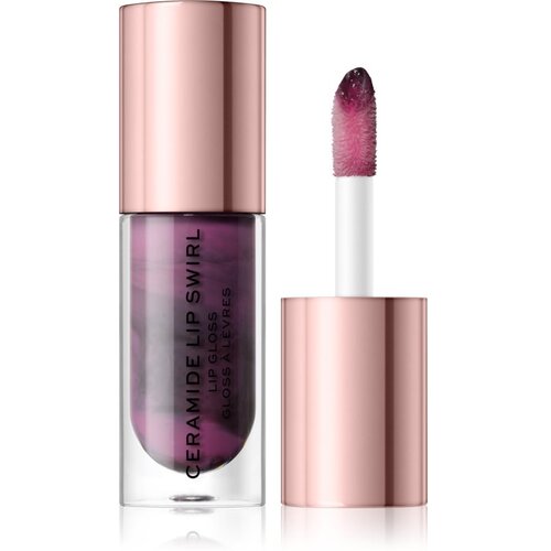 Makeup Revolution Ceramide Swirl vlažilni sijaj za ustnice odtenek Cherry Mauve 4,5 ml Cene